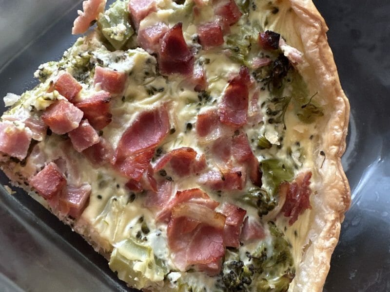 Cliquez pour zoomer ! Quiche au brocoli et jambon Thermomix par charlene0711