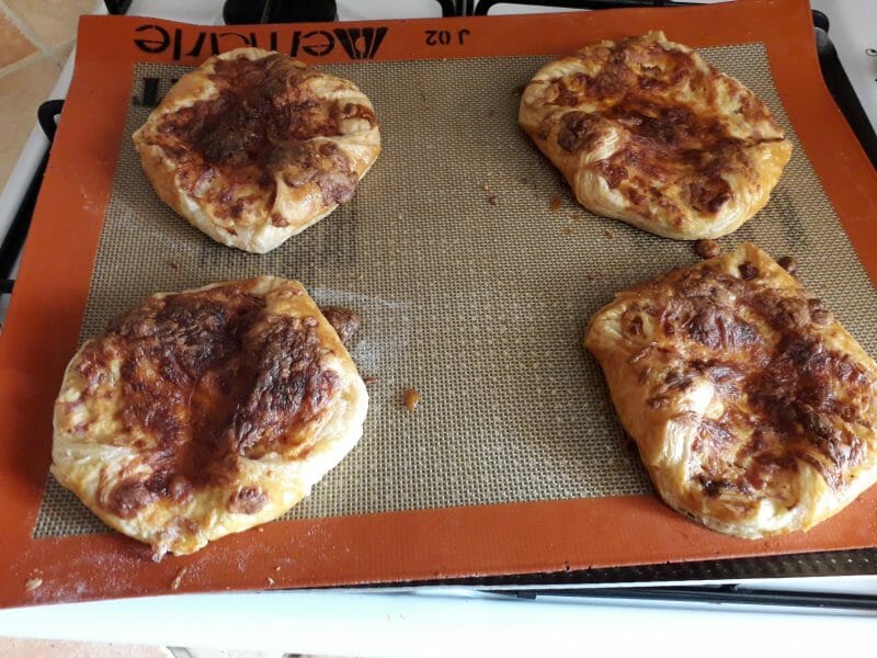 Cliquez pour zoomer ! Paniers feuilletés épinards et jambon Thermomix par sof76