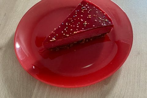 Cliquez pour zoomer ! Bavarois aux framboises Thermomix par Alhéna