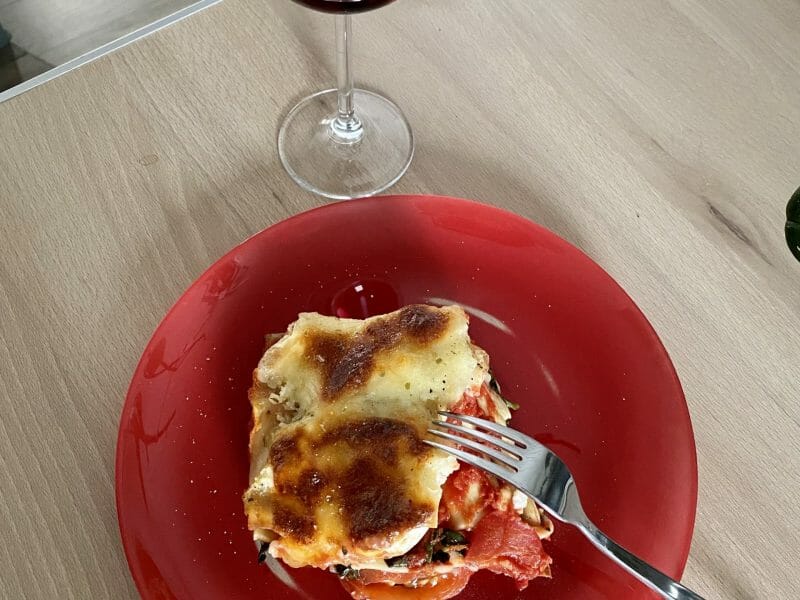 Cliquez pour zoomer ! Lasagnes épinards et chèvre Thermomix par Alhéna