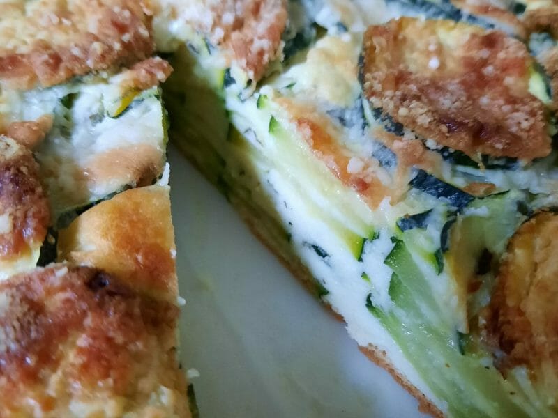 Gateau Invisible Aux Courgettes Au Thermomix Cookomix