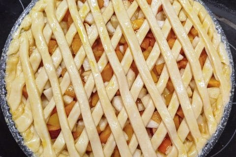 Cliquez pour zoomer ! Tarte aux prunes et poires Thermomix par mag_19