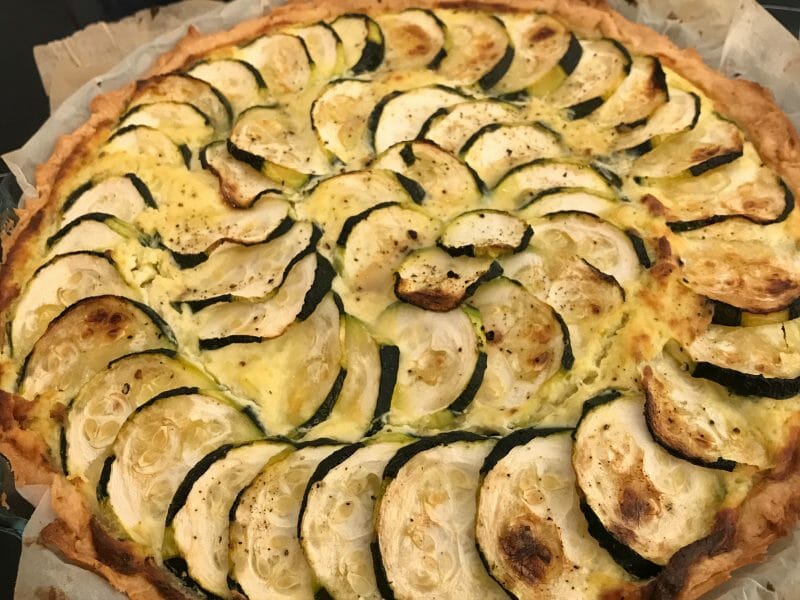 Cliquez pour zoomer ! Tarte courgettes et ricotta Thermomix par novamette