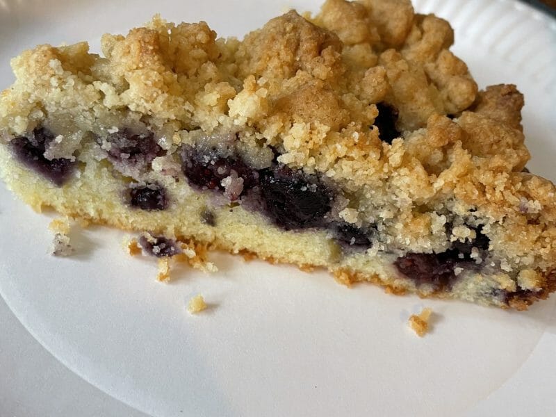 Cliquez pour zoomer ! Crumb cake framboises Thermomix par miel_1