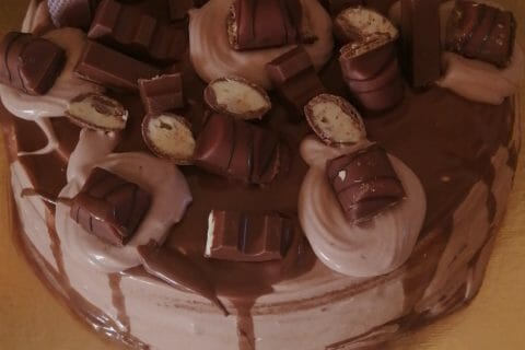 Cliquez pour zoomer ! Layer cake Kinder Bueno Thermomix par najoua_4