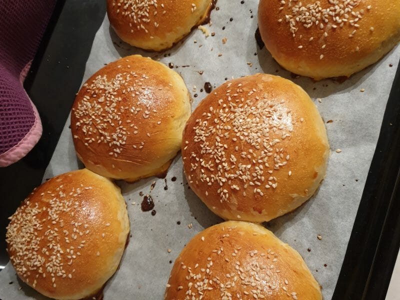 Cliquez pour zoomer ! Pains hamburger Thermomix par malo70