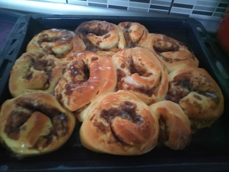 Cliquez pour zoomer ! Roulés aux pommes et à la cannelle Thermomix par melanie