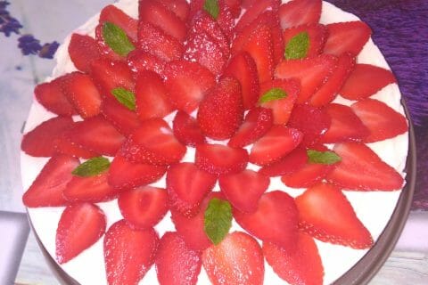 Cliquez pour zoomer ! Tarte aux fraises sans cuisson Thermomix par melanie