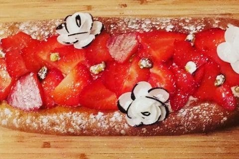 Cliquez pour zoomer ! Fraisier roulé Thermomix par julie_285