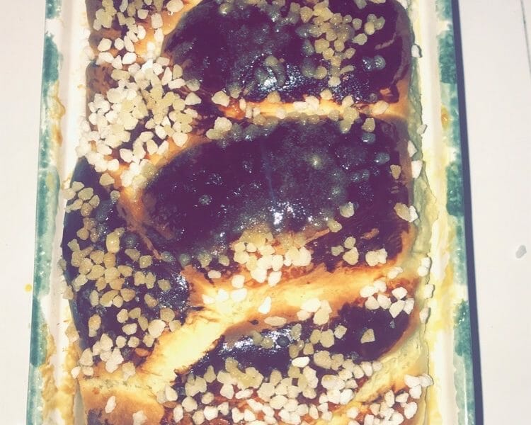 Cliquez pour zoomer ! Brioche tressée à la mie filante Thermomix par julie_285