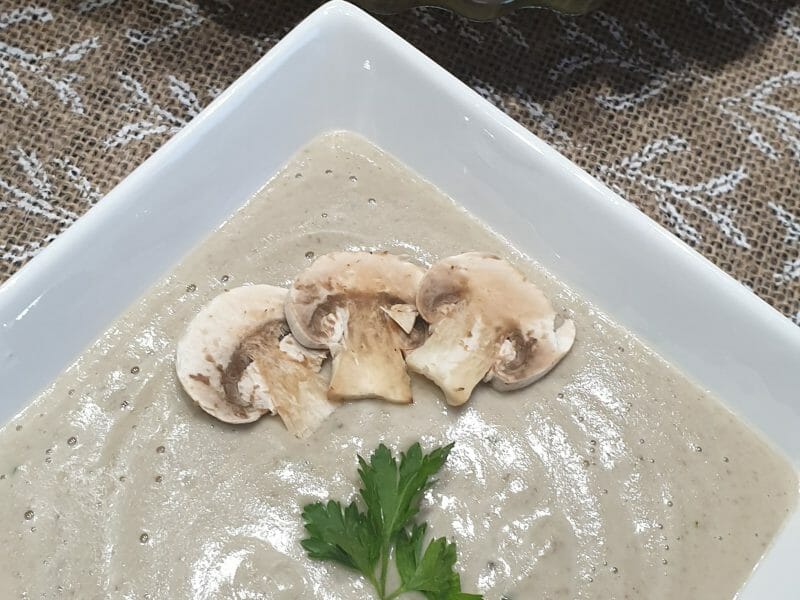 Cliquez pour zoomer ! Velouté de champignons Thermomix par Cynthia