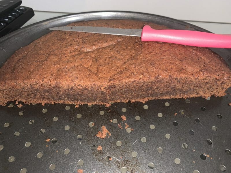 Cliquez pour zoomer ! Torta caprese Thermomix par Coralicorne