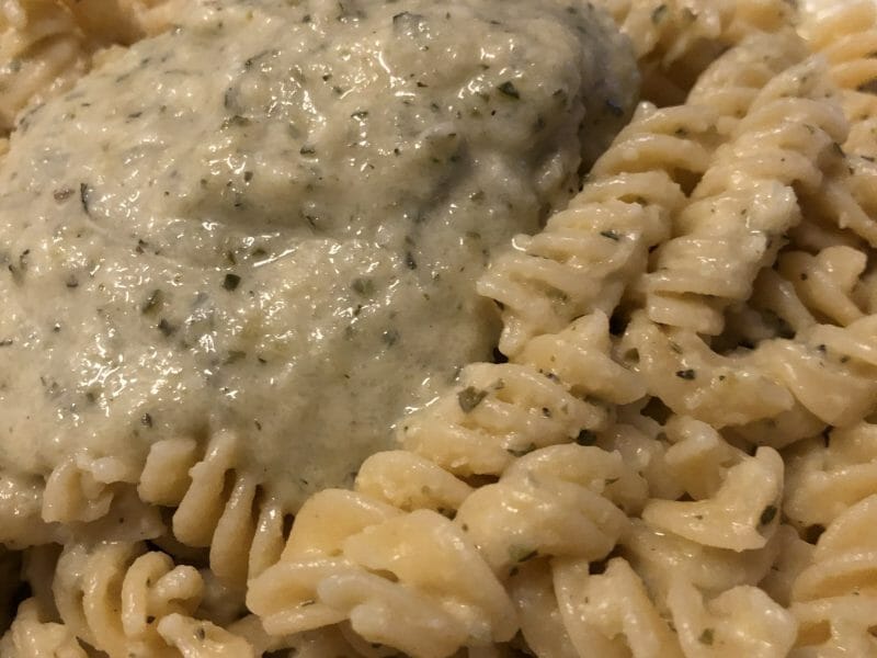 Cliquez pour zoomer ! Farfalle à la crème de courgettes Thermomix par marine_221