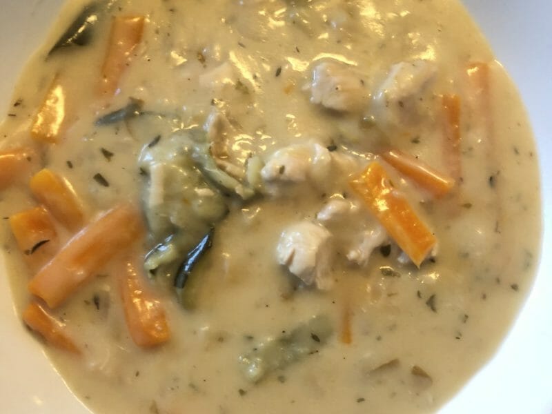 Cliquez pour zoomer ! Waterzooï de poulet Thermomix par marine_221