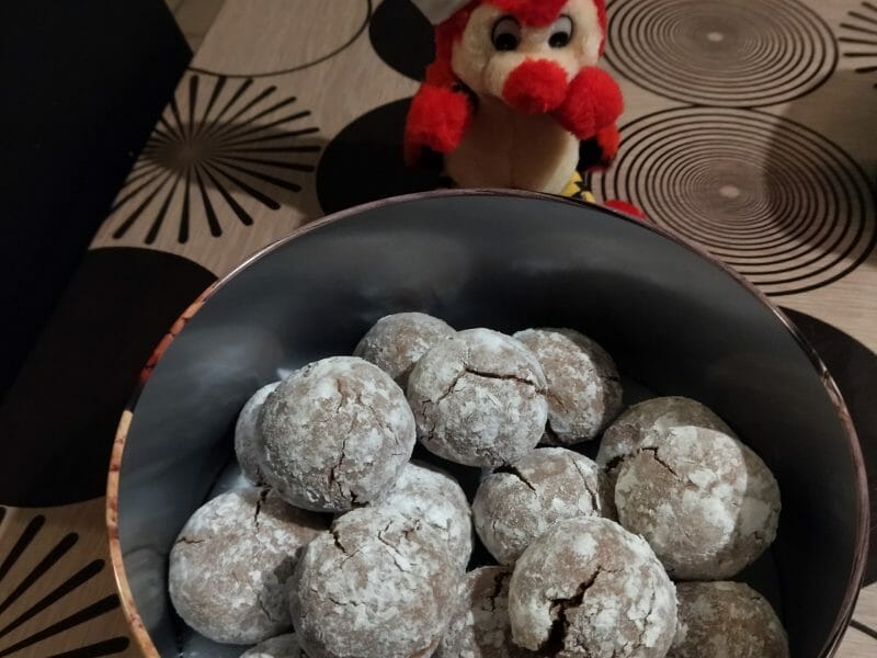 Cliquez pour zoomer ! Boules au chocolat Thermomix par La cuisinelle