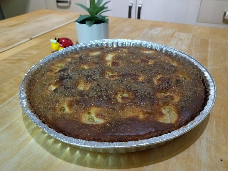 Cliquez pour zoomer ! Tarte au sucre Thermomix par La cuisinelle