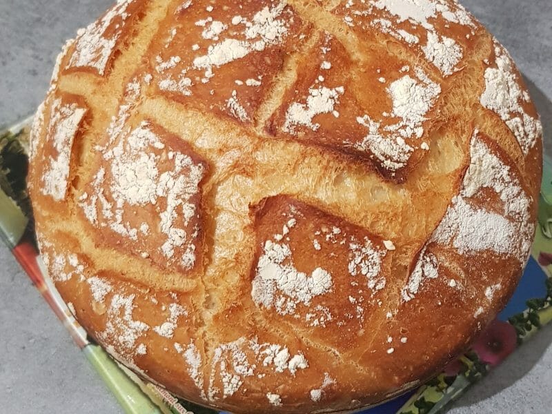 Cliquez pour zoomer ! Pain Cocotte Thermomix par fany.p