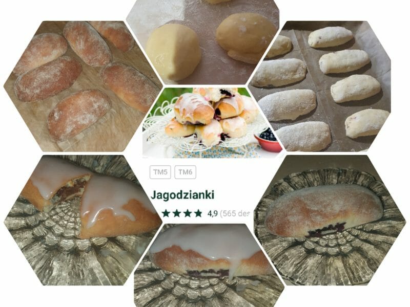 Cliquez pour zoomer ! Petits pains polonais aux myrtilles Thermomix par Ewab57