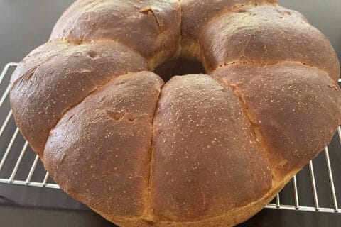 Cliquez pour zoomer ! Brioche sans beurre, sans oeufs Thermomix par Sihem