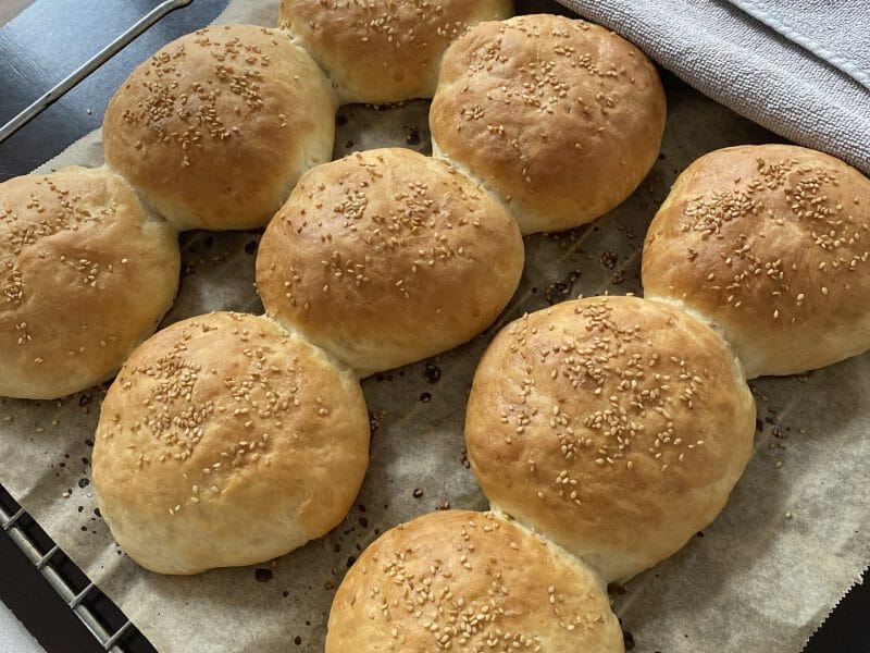 Cliquez pour zoomer ! Pains hamburger Thermomix par Sihem