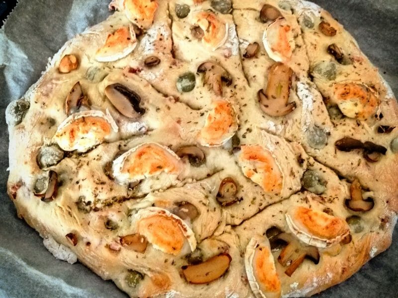 Cliquez pour zoomer ! Fougasse olives et lardons Thermomix par calamityjenn54