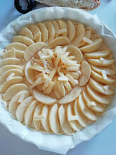 Cliquez pour zoomer ! Tarte Suisse aux pommes Thermomix par Villemond