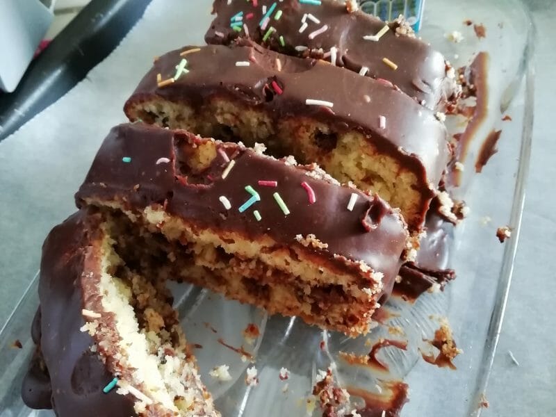 Cliquez pour zoomer ! Cake à la noix de coco Thermomix par Villemond