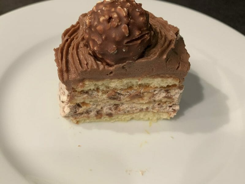 Cliquez pour zoomer ! Bûche Ferrero Rocher Thermomix par audrey_300