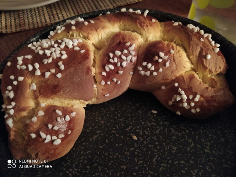 Cliquez pour zoomer ! Brioche moelleuse aux jaunes d’oeufs Thermomix par marie_307