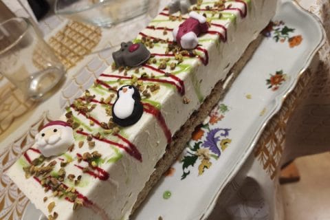 Cliquez pour zoomer ! Bûche vanille praliné Thermomix par eva_didier