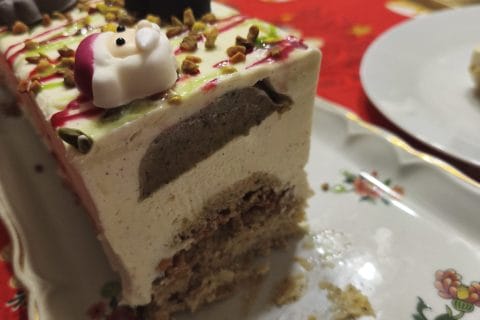 Cliquez pour zoomer ! Bûche vanille praliné Thermomix par eva_didier