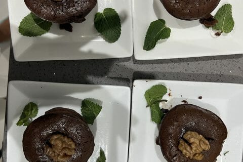 Cliquez pour zoomer ! Moelleux au chocolat cœur fondant Thermomix par sofita