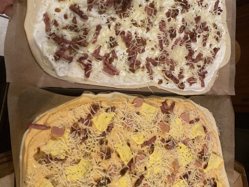 Cliquez pour zoomer ! Flammekueche traditionnelle Thermomix par minimoi65