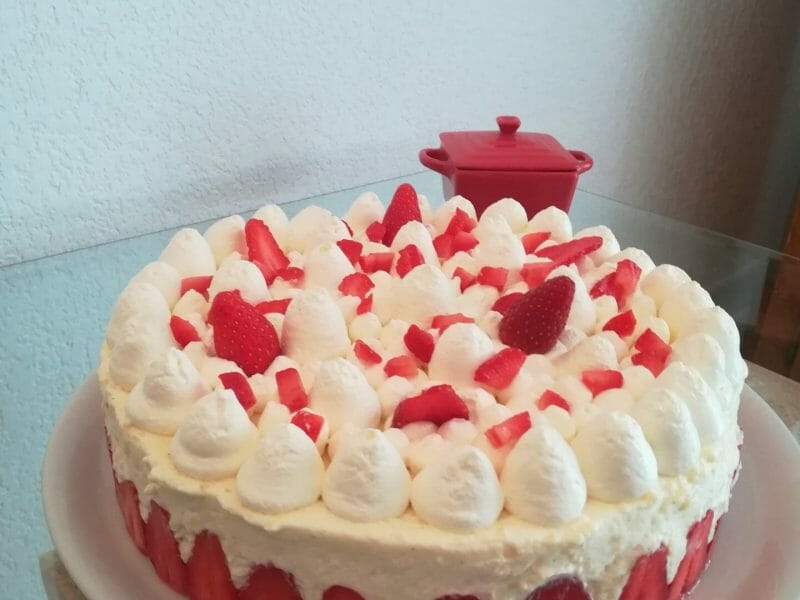 Cliquez pour zoomer ! Fraisier Thermomix par nathaliemtz