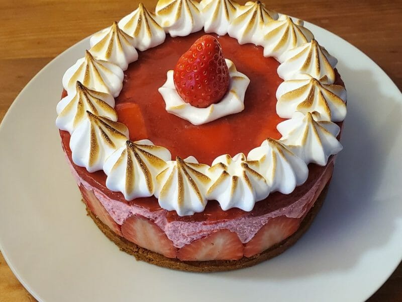 Cliquez pour zoomer ! Bavarois aux fraises Thermomix par nathaliemtz