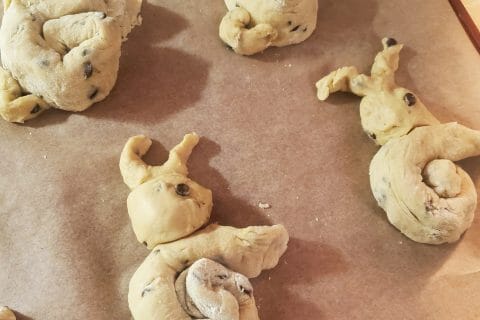 Cliquez pour zoomer ! Brioches lapin de Pâques Thermomix par nathaliemtz