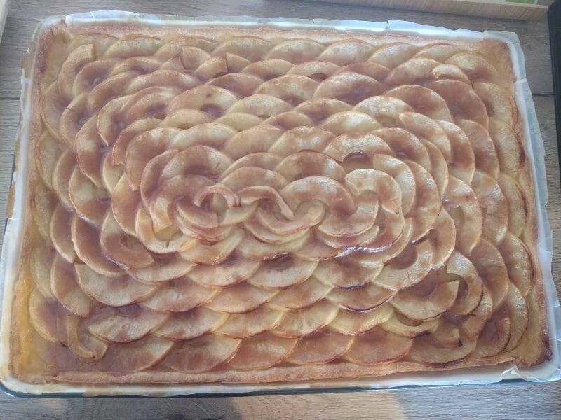 Cliquez pour zoomer ! Tarte pom’pote et caramel beurre salé Thermomix par marion_49630