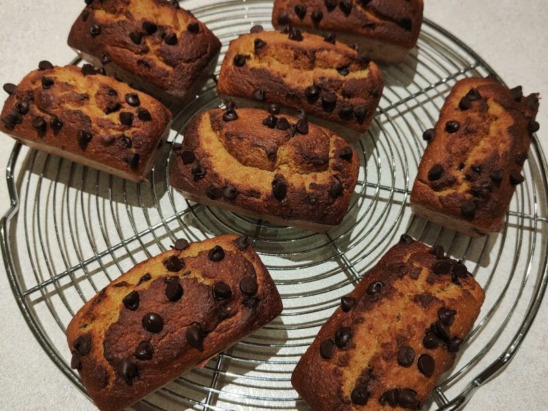 Cliquez pour zoomer ! Banana bread à la patate douce Thermomix par cdiebolt