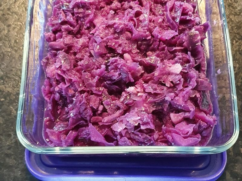 Cliquez pour zoomer ! Chou rouge, lardons et pommes Thermomix par xougx68