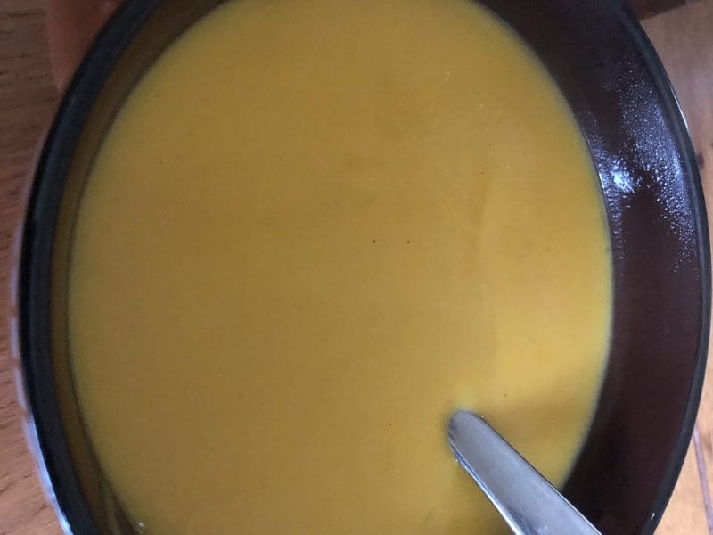 Cliquez pour zoomer ! Potage coco butternut au garam masala Thermomix par aixue