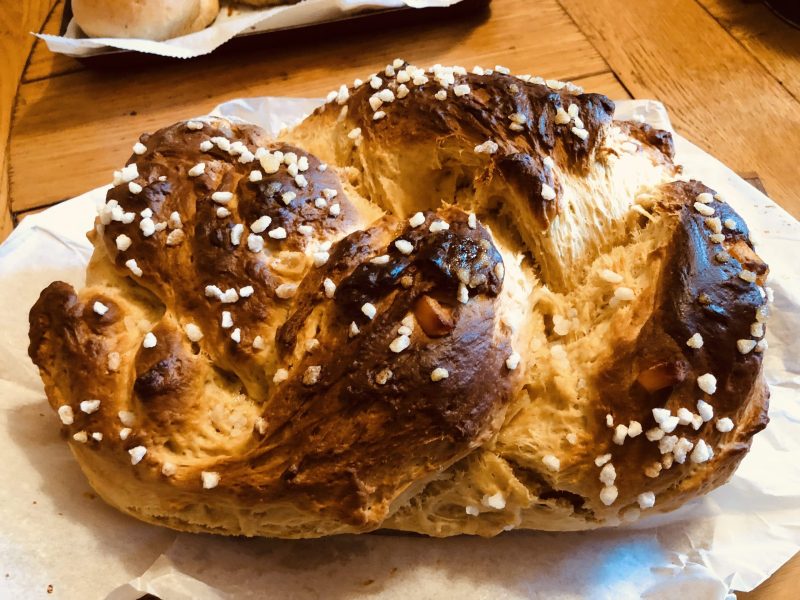 Cliquez pour zoomer ! Brioche mascarpone et fruits confits Thermomix par aixue