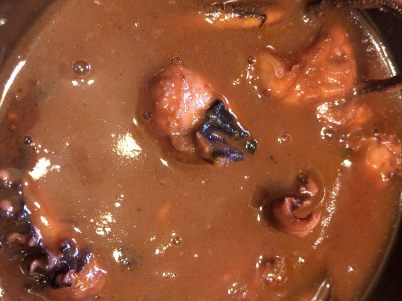 Cliquez pour zoomer ! Mijoté de petits poulpes Thermomix par aixue