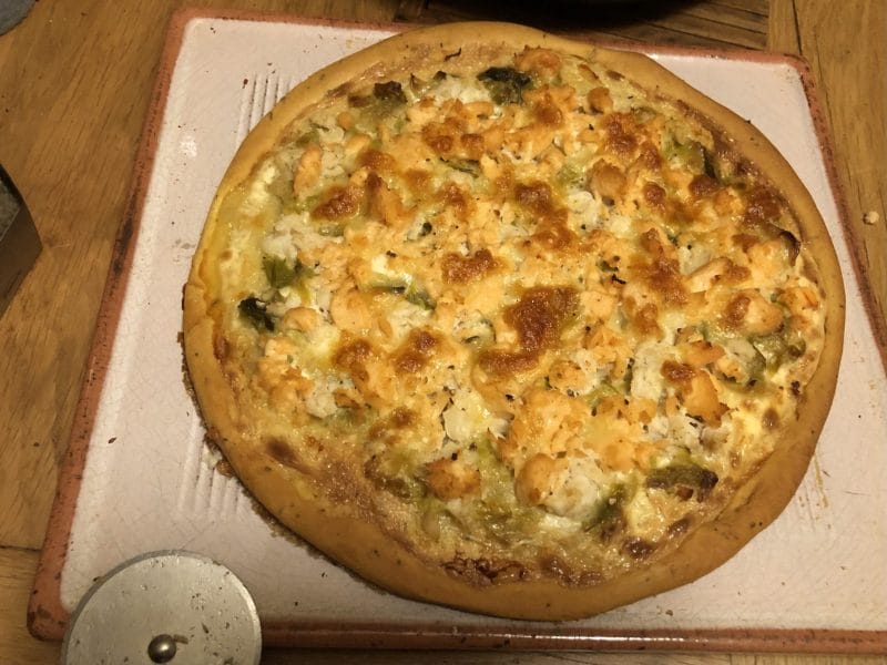 Cliquez pour zoomer ! Pizza terre et mer Thermomix par aixue