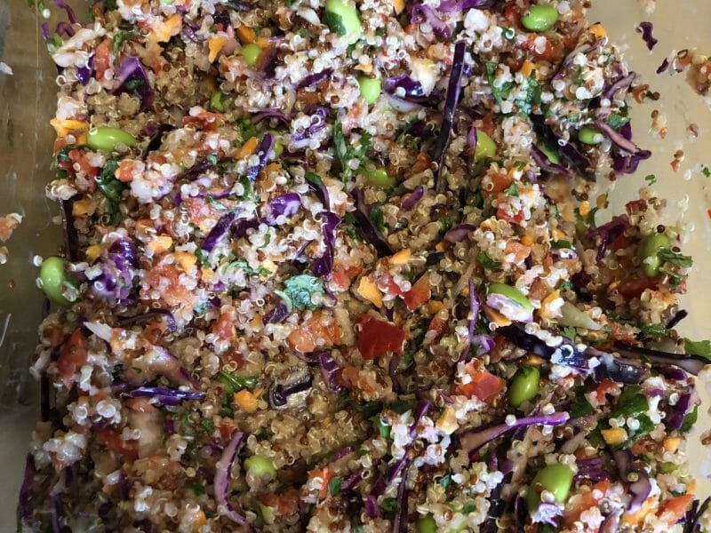 Cliquez pour zoomer ! Salade Thaï de quinoa Thermomix par aixue