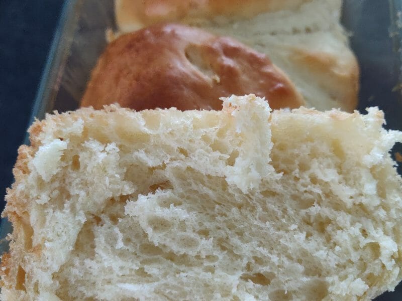 Cliquez pour zoomer ! Pain de mie au Tangzhong Thermomix par sylvie974