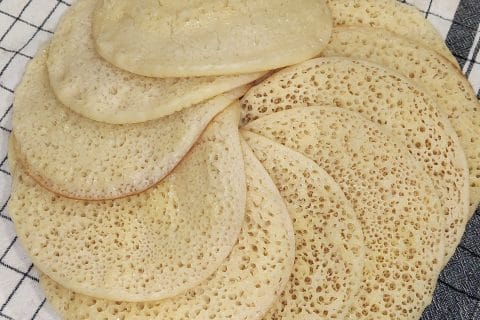 Cliquez pour zoomer ! Baghrir – Crêpes mille trous Thermomix par mila1304