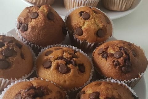 Cliquez pour zoomer ! Muffins aux pépites de chocolat Thermomix par mila1304