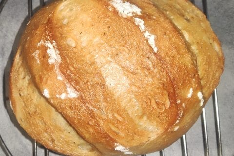 Cliquez pour zoomer ! Pain Cocotte Thermomix par mila1304