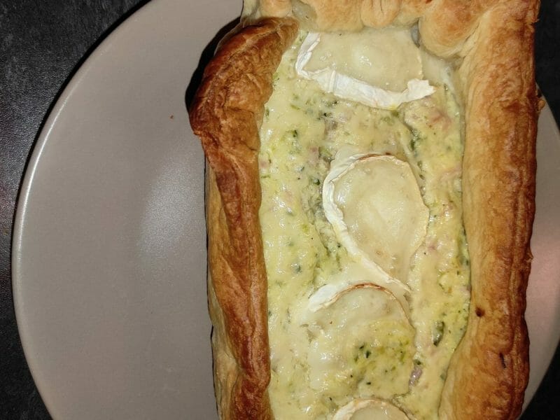 Cliquez pour zoomer ! Tarte courgette, jambon & chèvre Thermomix par kynssia30