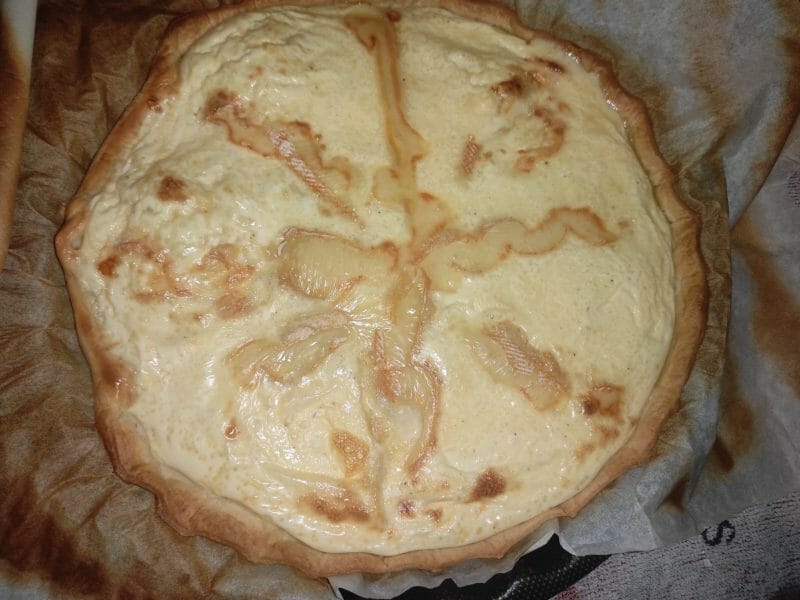 Cliquez pour zoomer ! Tarte au fromage Thermomix par kynssia30
